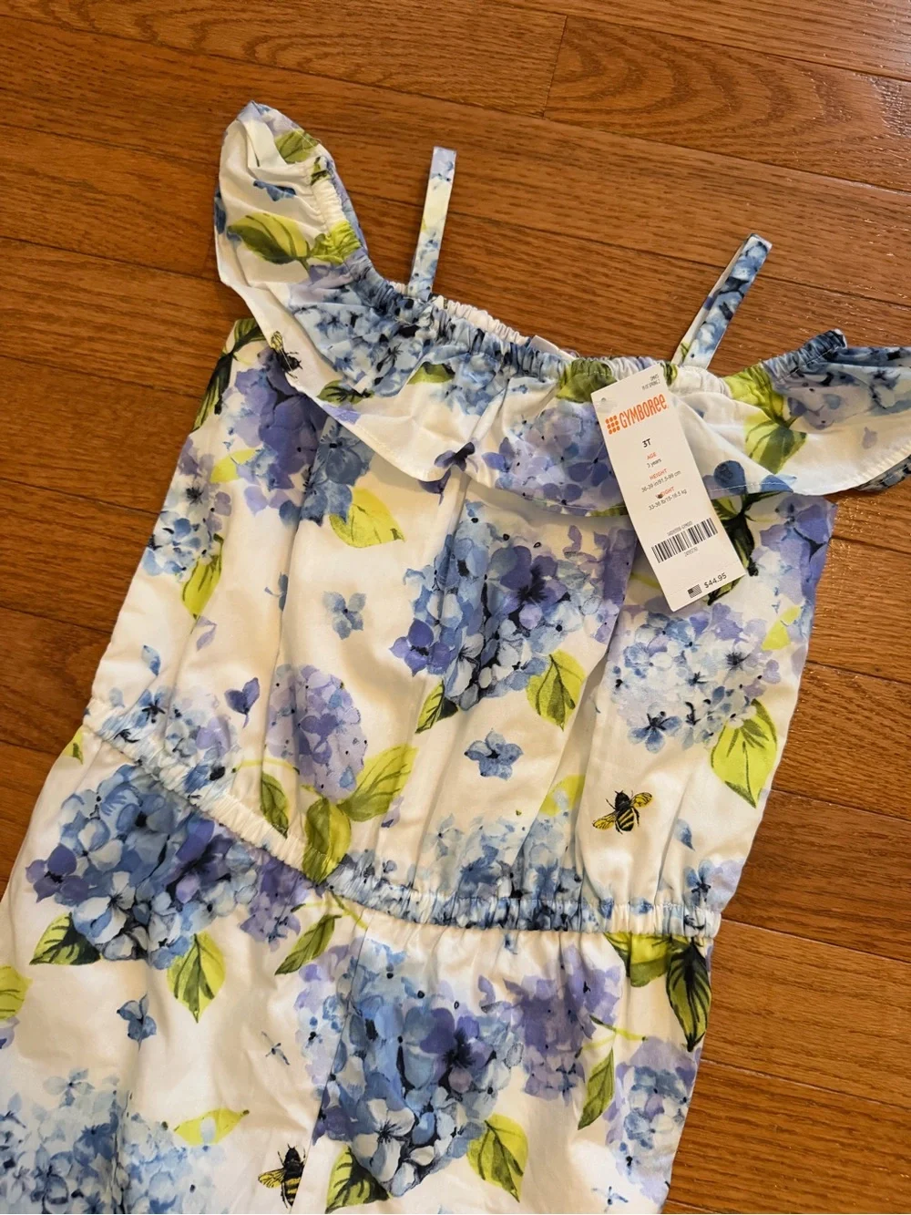 NWT Gymboree Blue Hydrangea Jumpsuit